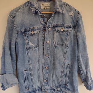 Madewell Oversized Trucker Jean Jacket